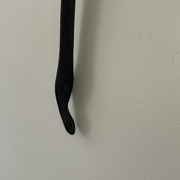 NWT Chico’s Ancient Medallions Slouch Belt Brown Leather Heavy adjustable slide - Picture 5 of 8